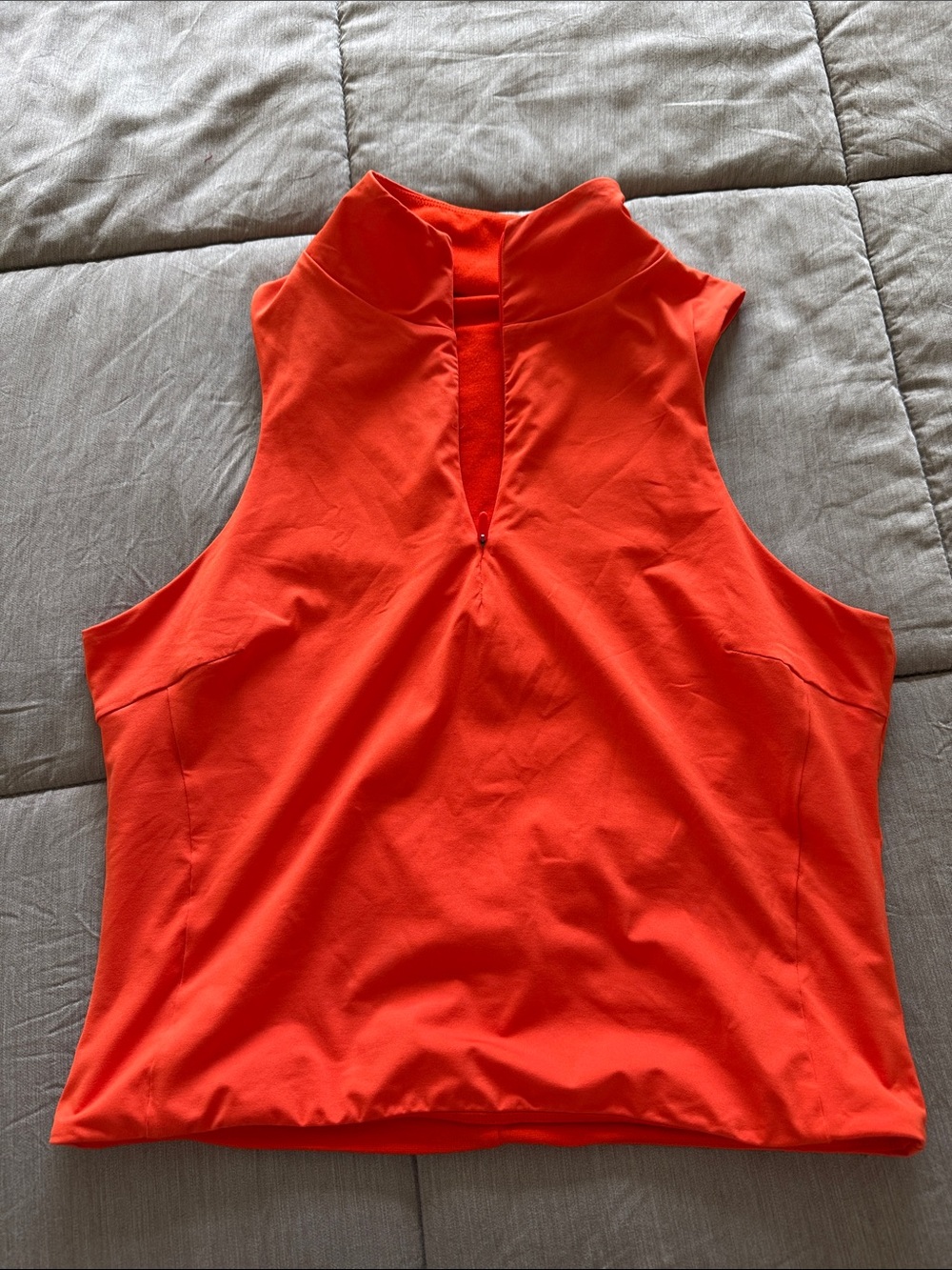 lululemon athletica Tight-Fit Lined Half-Zip Tank Top